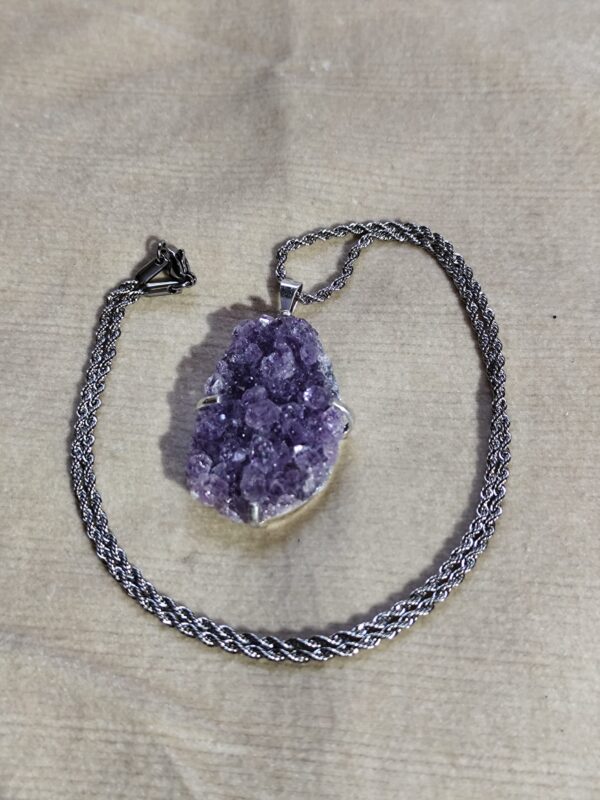 Colgante con Cadena Amatista